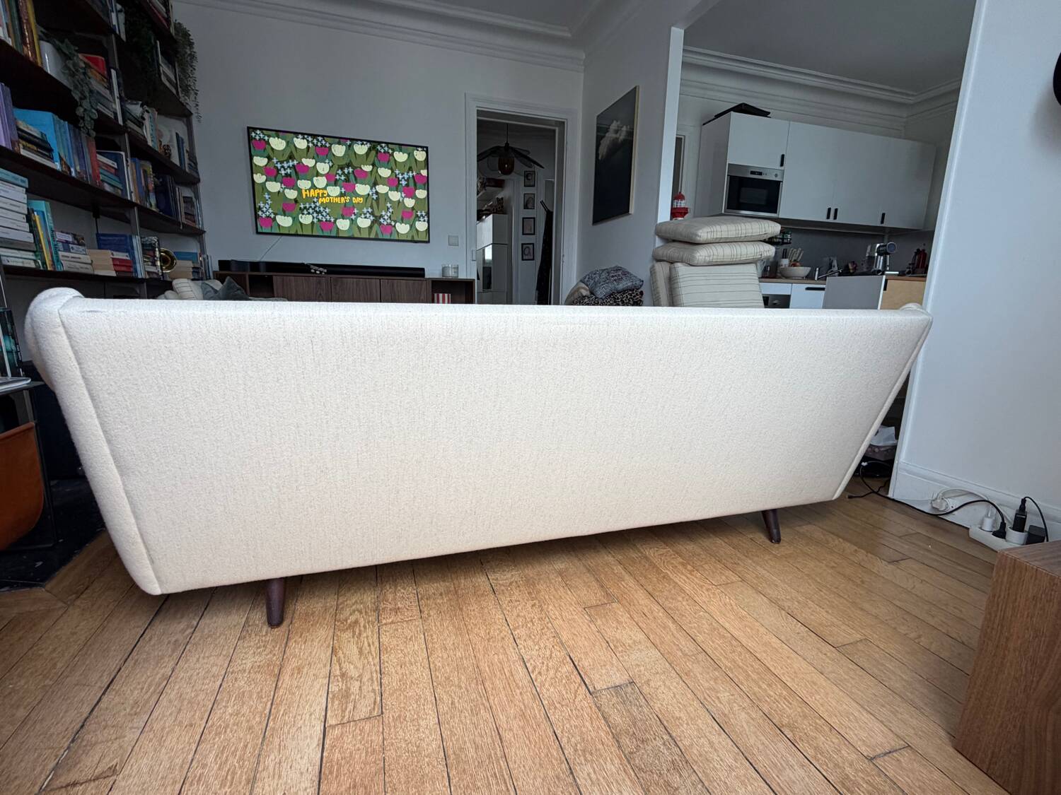 Vintage Danish teak sofa and armchair – 1960s