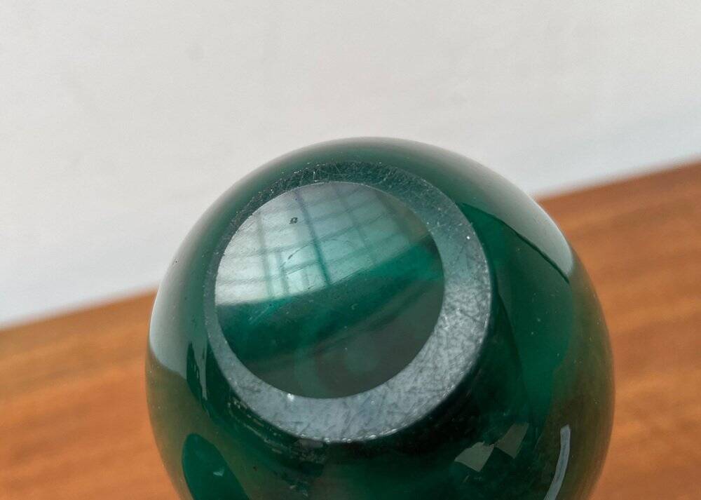 Mid-century German glass vases by Karl Friedrich Glas, 1960s, set of 2.