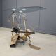 Ensemble de chaises longues sculpturales avec table basse, 1996