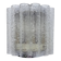 Mid-century glass tube Doria Leuchten wall lamp / sconce, 1970s