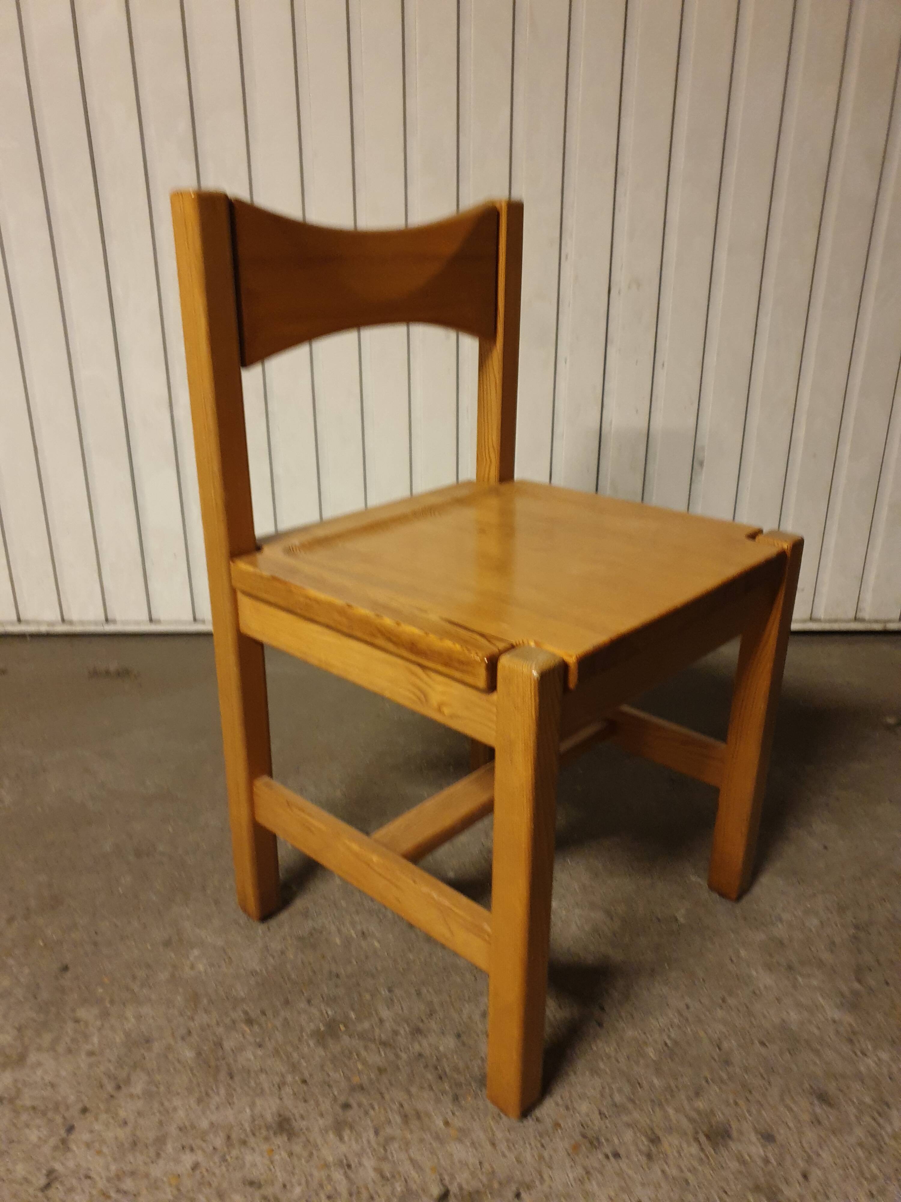 Set of 6 Hongisto Tapiovaara chairs 1960