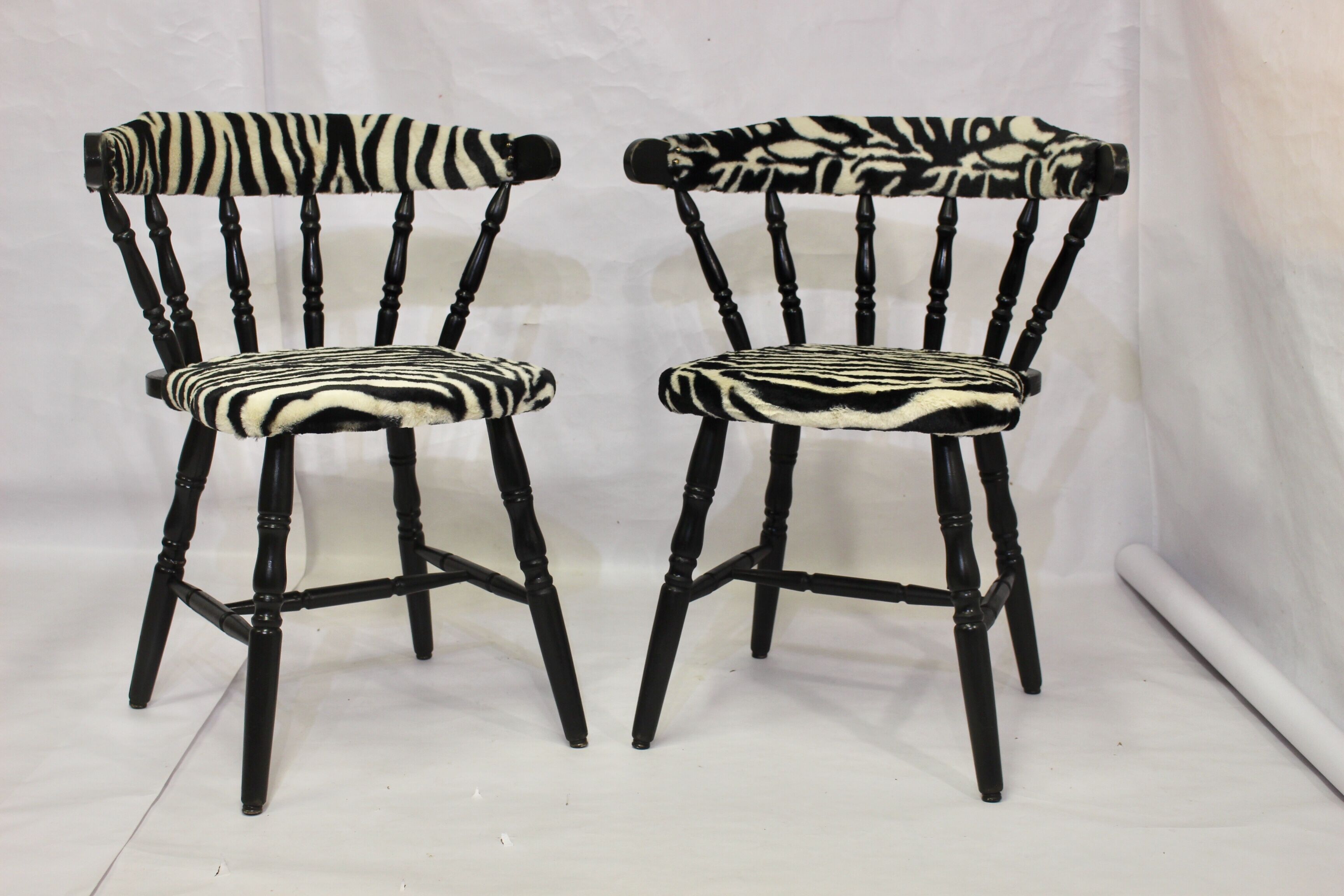 Pair of "Western" chairs, saloon, vintage, 50