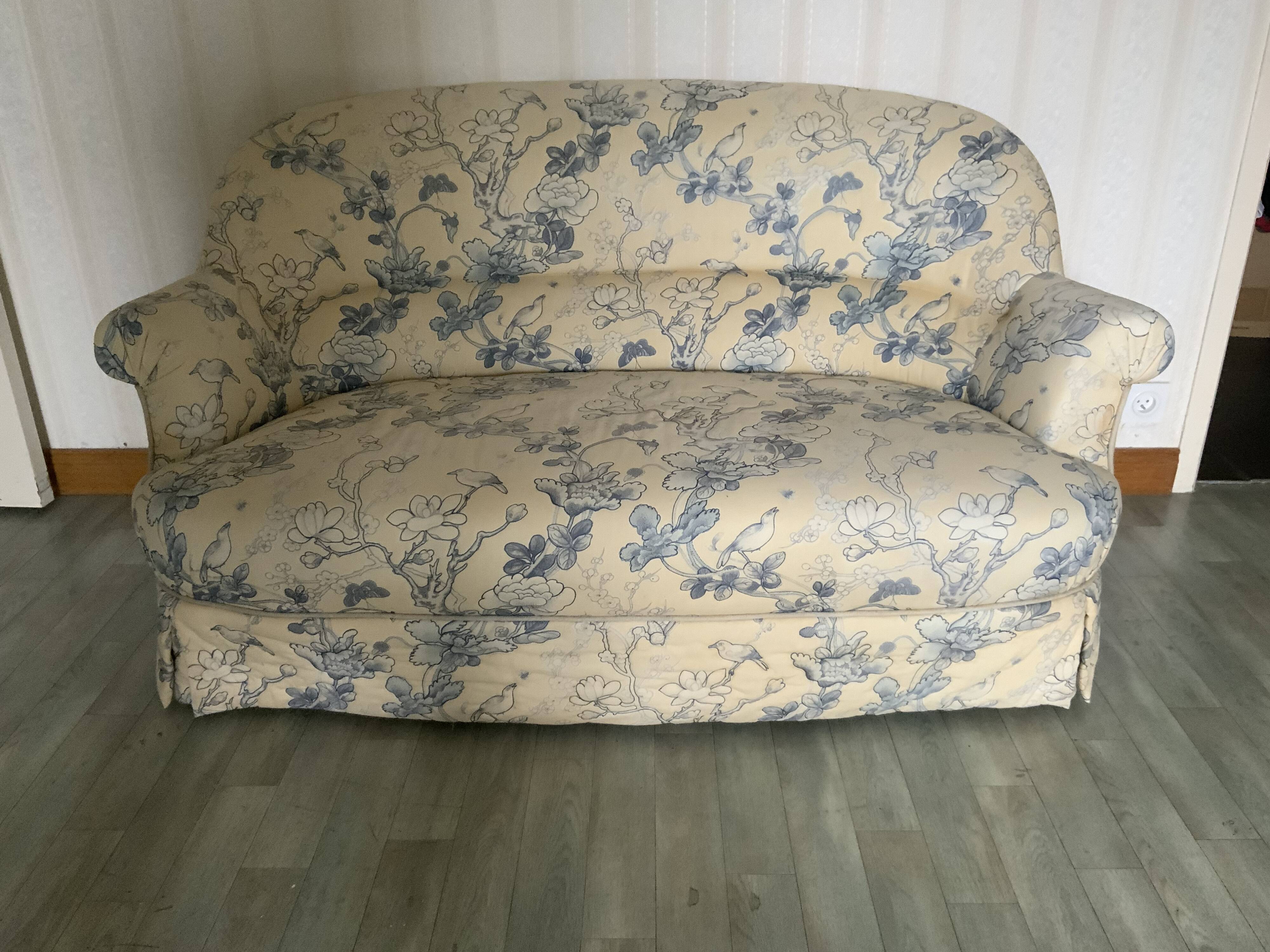 Canapé style japonisant