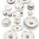Antique porcelain tableware