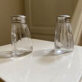 Service oil vinegar salt pepper with tray