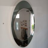 Miroir vintage galvorame metalvetro 1960