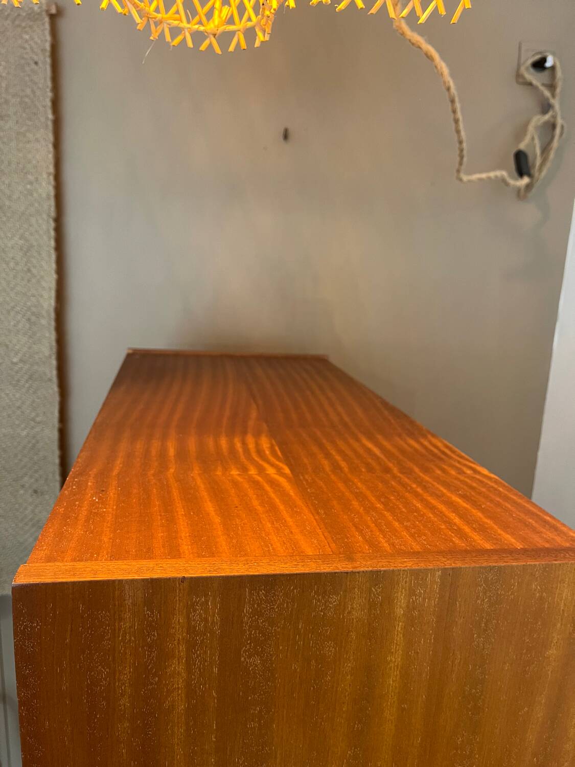 Vintage secretary cabinet