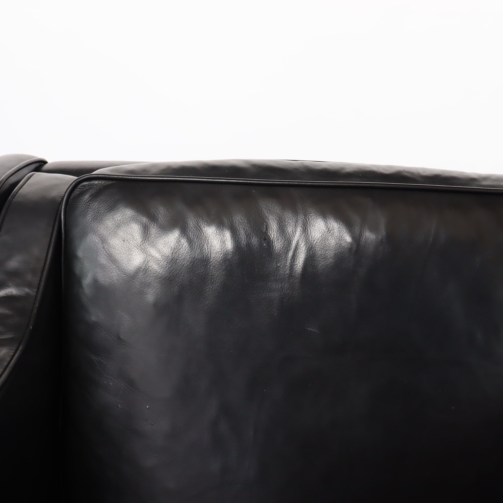 70s leather armchair