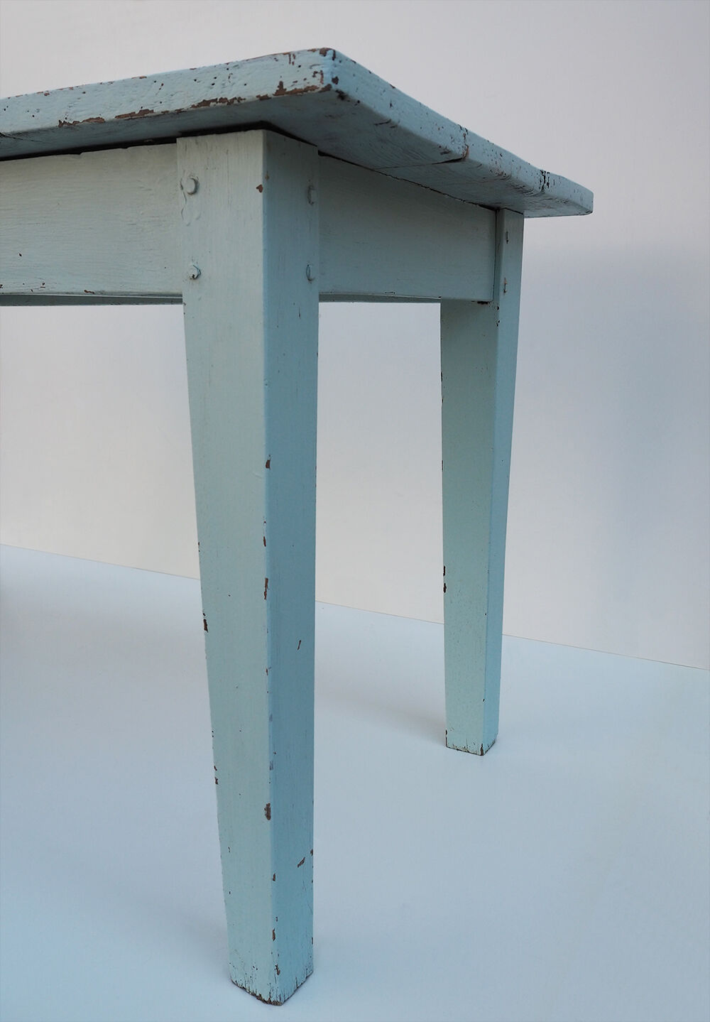 Old painted farmhouse table