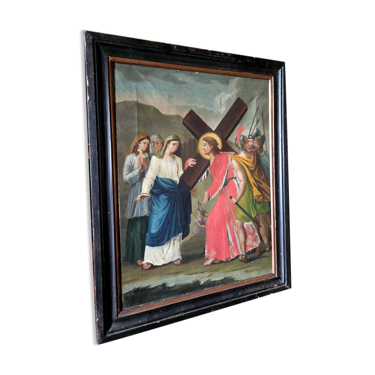 Stations of the Cross – Oil on canvas – Late 18th / Early 19th century