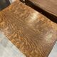 Pair of oak bedside tables with drawer and niche from the 1950s.