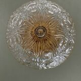 Vintage glass globe wall or ceiling light