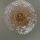 Vintage glass globe wall or ceiling light