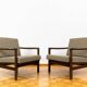Mid Century Armchairs By Zenon Bączyk, 1960's, Set Of 2