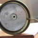 Lampe bronze verre perles
