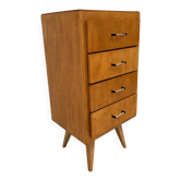 Vintage chest of drawers with tapered legs