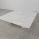 Angelo Mangiarotti carrara marble Coffee Table for Up&Up, Italy