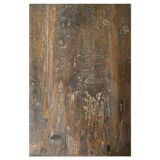 Glazed sideboard in patinated solid wood