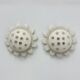 Set of 2 Emil Stejnar wall lamps with flower crystals, 1950s Vienna