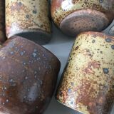 10 cups vintage sandstone