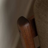 Vintage Senator Two-Seater Sofa by Ole Wanscher for Cado Danish Teak 1960s