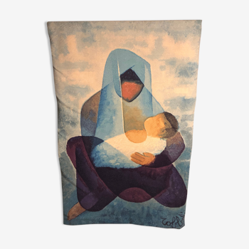 Aubusson tapestry Maternity toffoli