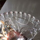 Antique pair of Portieux crystal candlesticks, 19th century