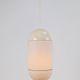 Vintage Pill Pendant Lamp in Milk Glass from Peill & Putzler, Germany, 1960s