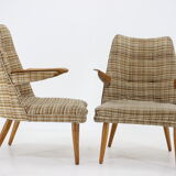 Paire de fauteuils des années 1960, Tchécoslovaquie