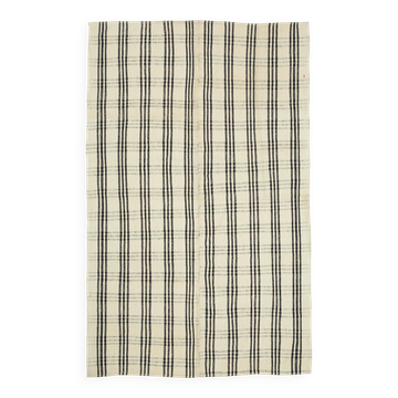Turkish Handmade Vintage Anatolian Kilim 205 cm x 323 cm