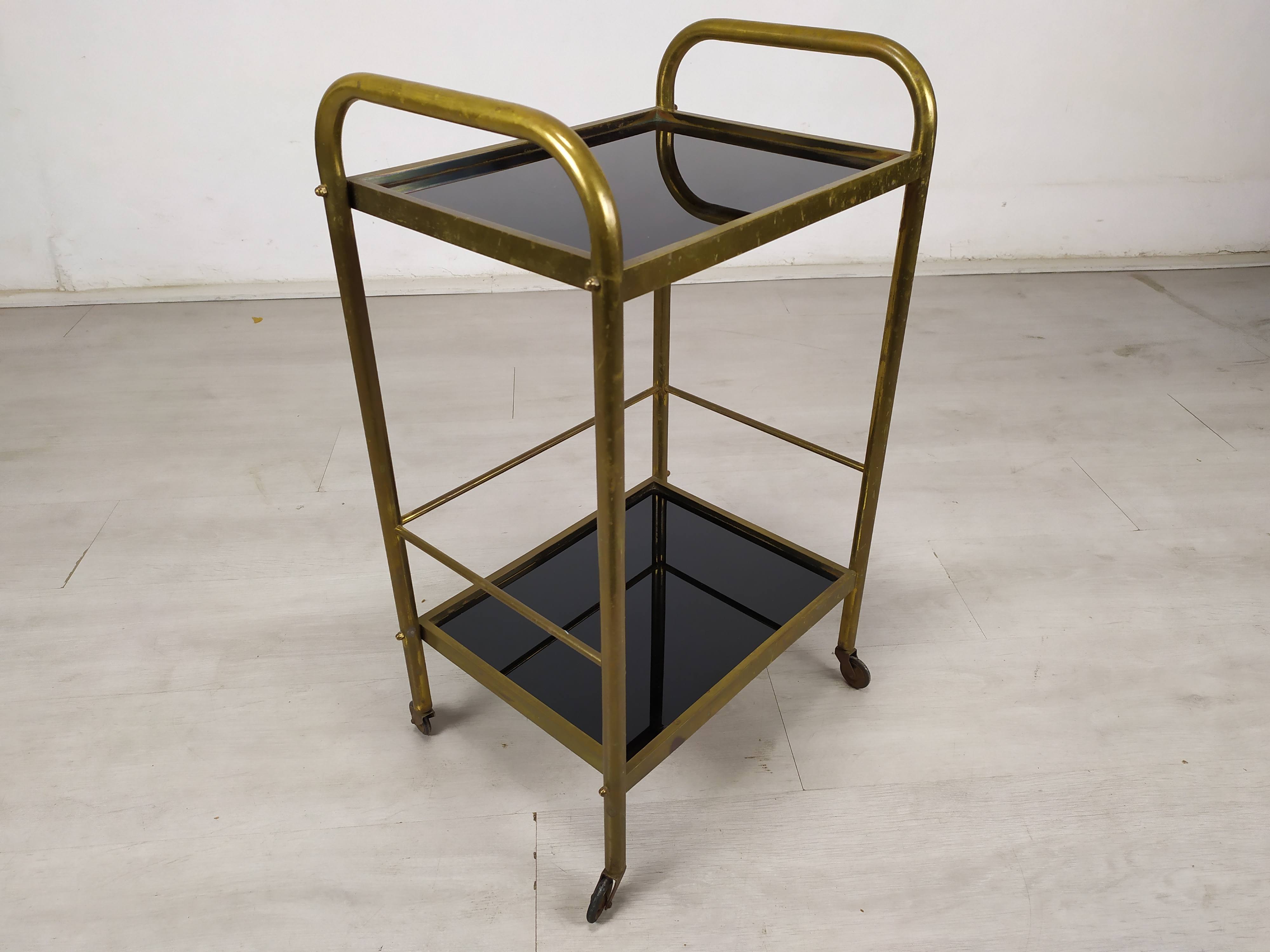Vintage brass rolling service