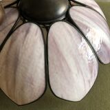 Vintage double lotus pendant light