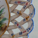 Coupe a fruits ceramique tressee "perouges"