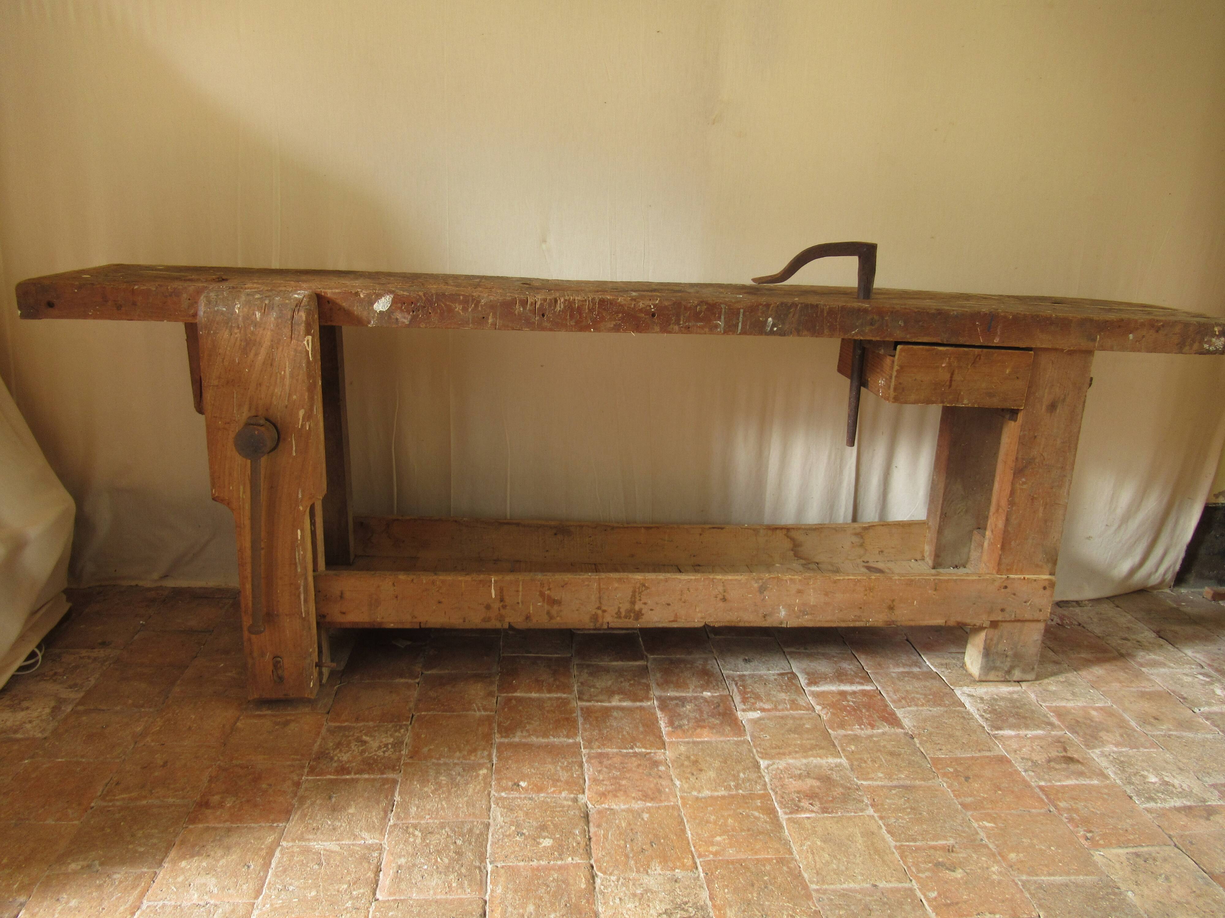 Cabinetmaker's workbench.