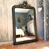 Old Louis-Philippe mirror with pediment