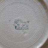 Set of 4 plates in luneville earthenware - murat model