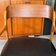 Vintage Baumann sleigh armchair
