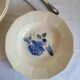 7 vintage deep plates in earthenware from Digoin Sarreguemines