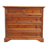 Pine chest of drawers