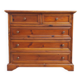 Pine chest of drawers