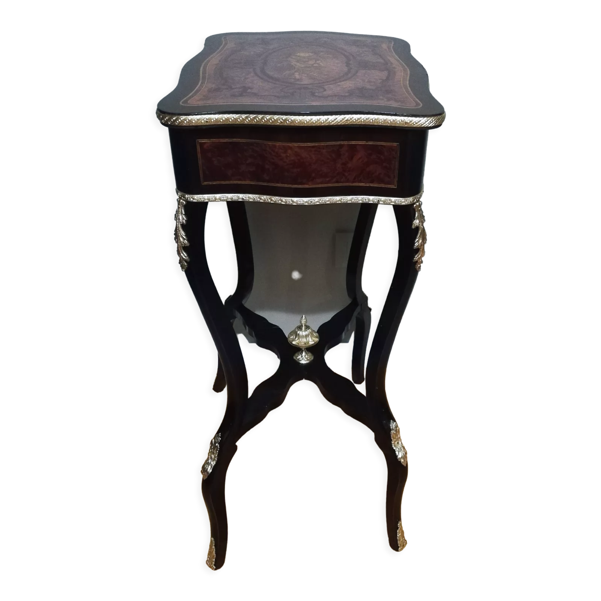 Dressing table in marquetry style Napoleon III