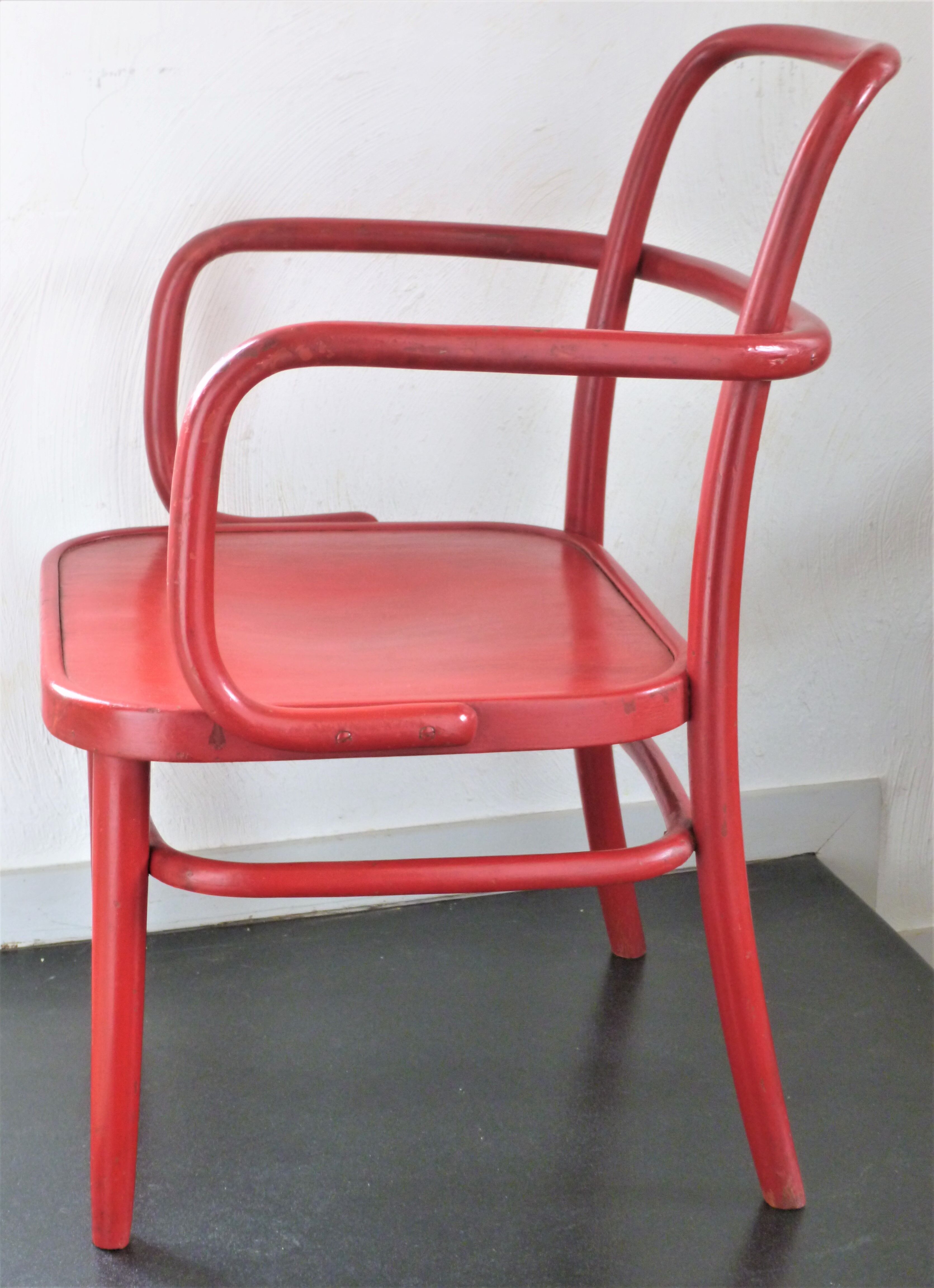 Thonet A811 Chair, by Hoffmann, 1930s