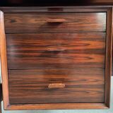 Rosewood Executive Desk by Arne Vodder, Model 207 – Scandinavian Modern Ico