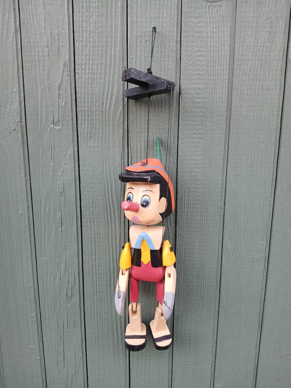 Marionnette en bois Pinocchio