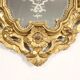 Antique baroque mirrors from the mid-18th century, mercury mirror.