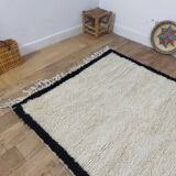 Tapis berbère mrirt en laine fait main 266 X 146CM