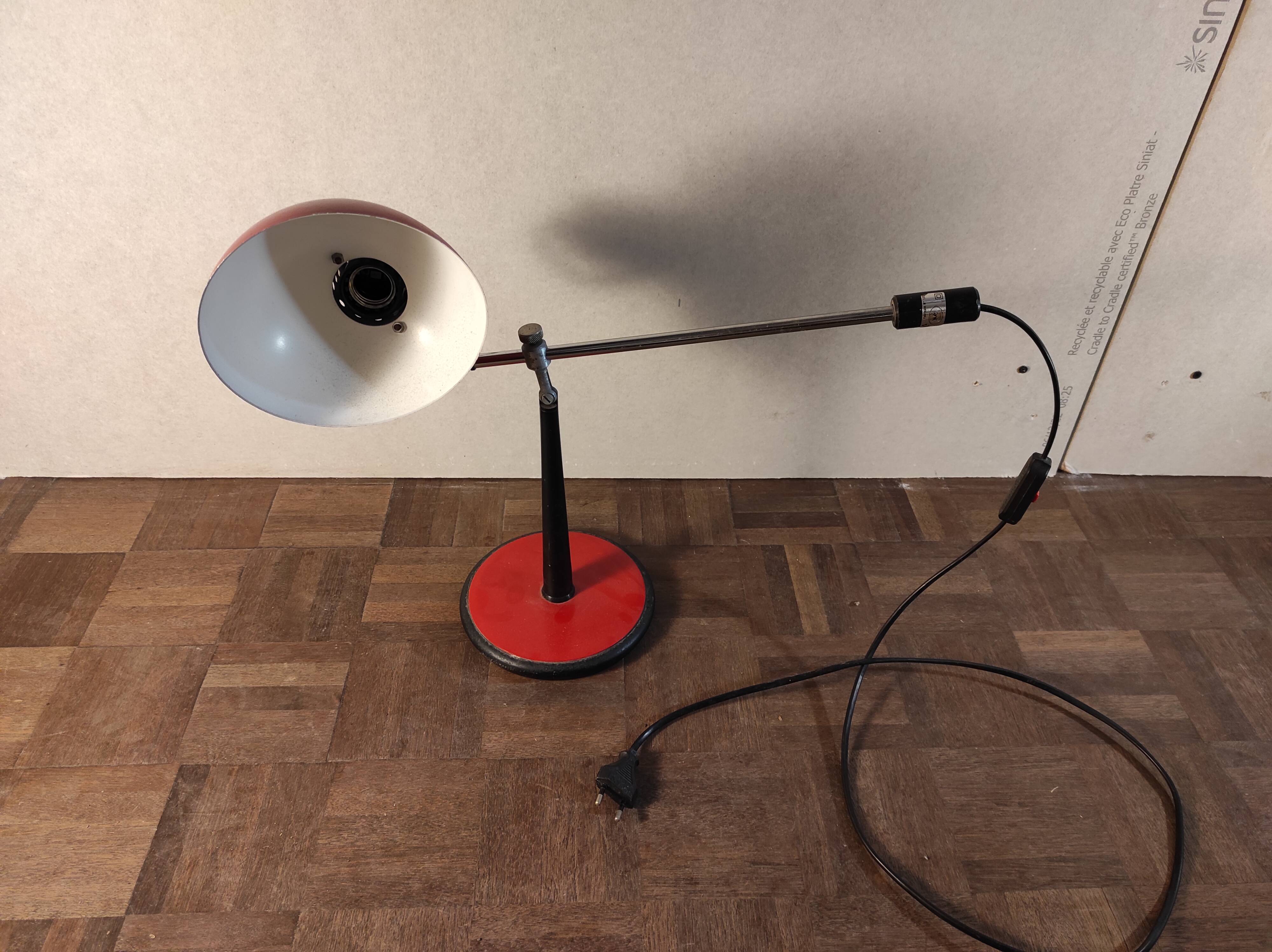 Aluminor articulated office lamp