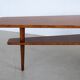 Table basse vintage « boomerang »