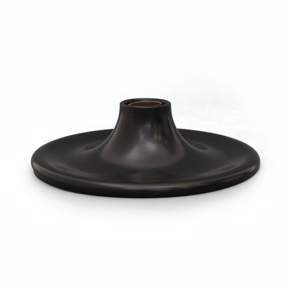 Black metal cone wall lamp or ceiling light, 1960s