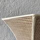 Rattan braid sconce